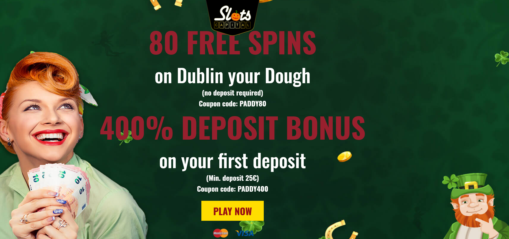 Slots Capital IE
                        80 Free Spins (Ireland)