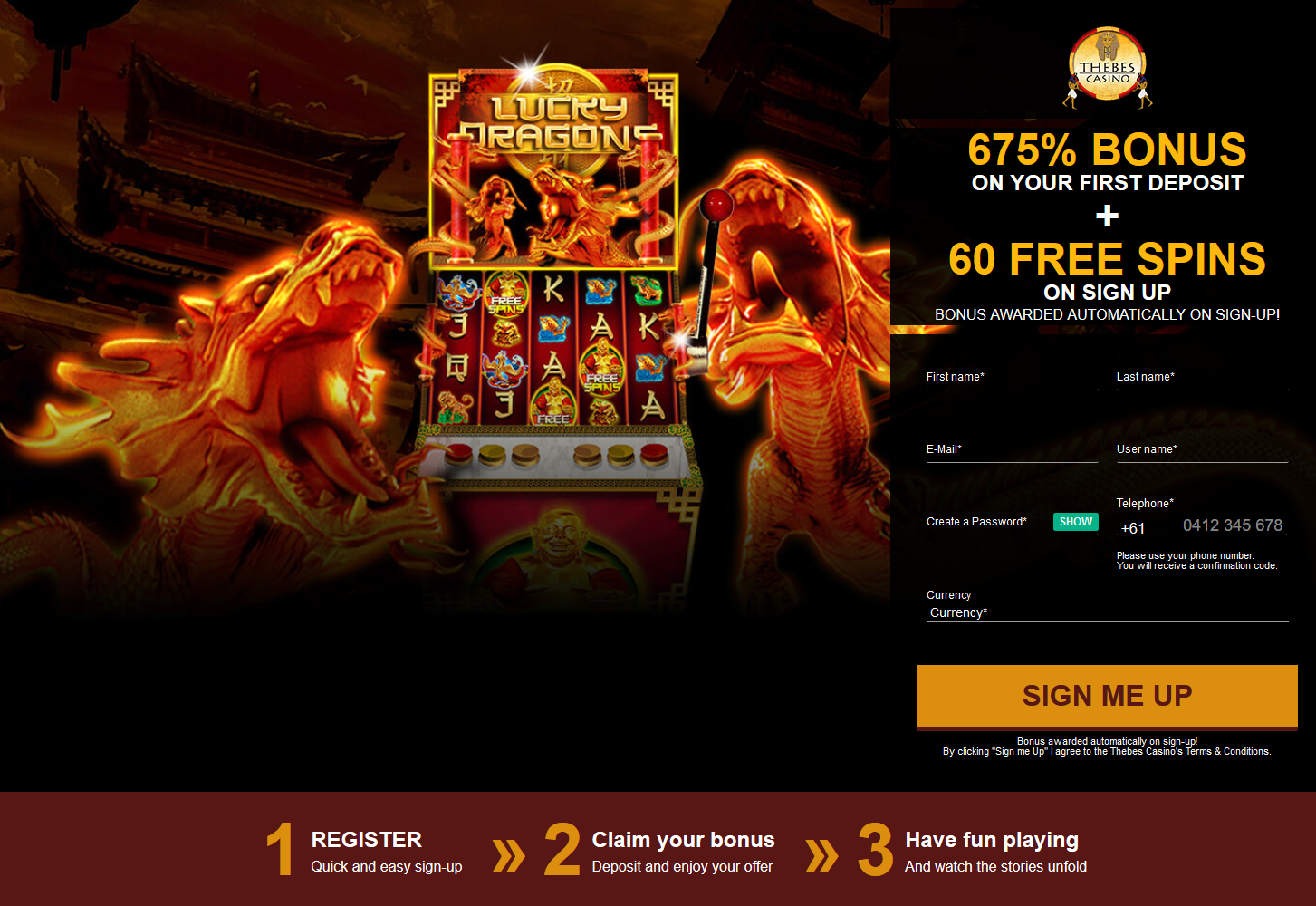 Thebes Casino -
Get 675% Bonus On Sign Up Thebes Casino -Get
675% Bonus On Sign Up