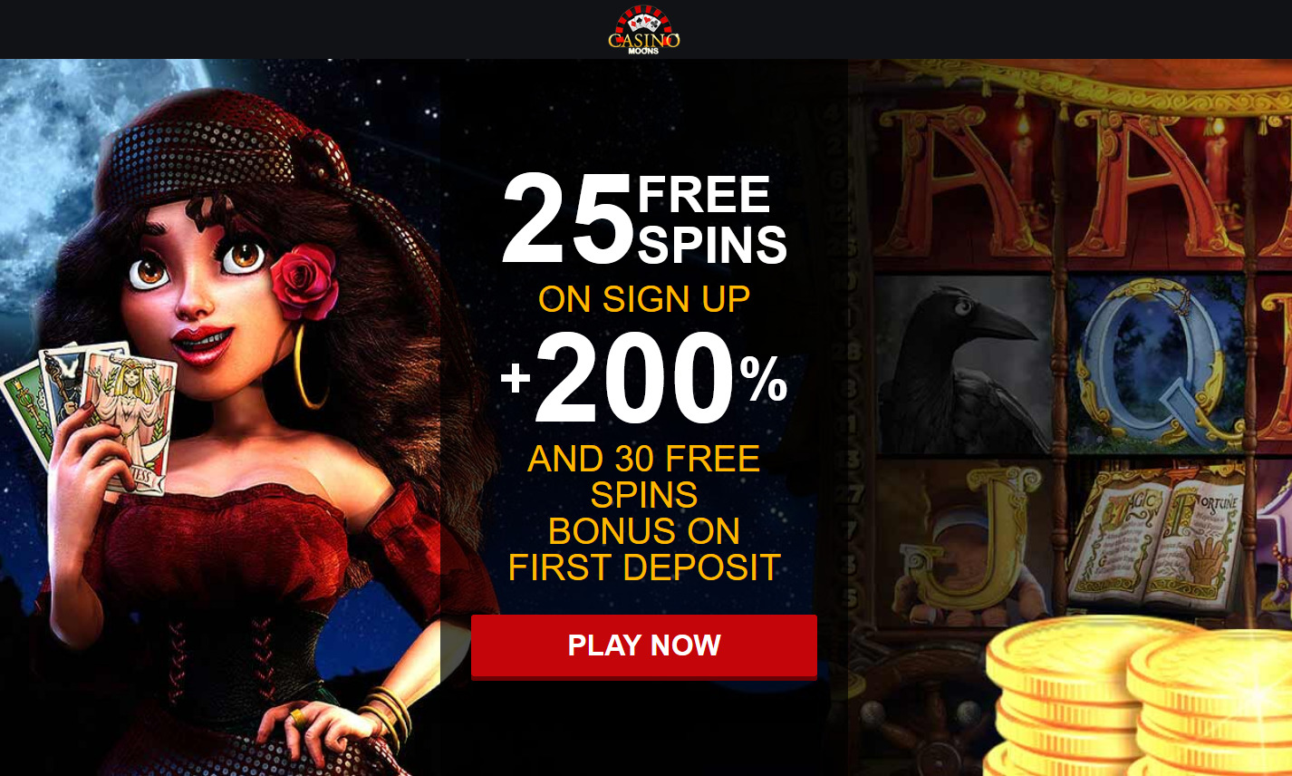 25 FREE SPINS ON SIGN UP +
                                        200 % AND 30 FREE SPINS BONUS ON
                                        FIRST DEPOSIT