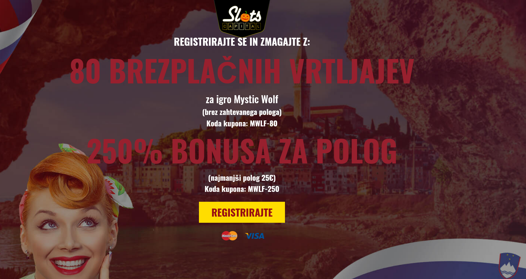 Slots Capital SI 80 Free
                        Spins (Slovenia)